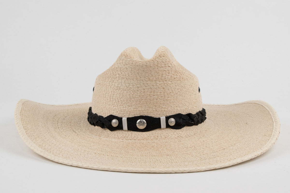 Fine wide rancher palm leaf cowboy hats MODEL# 01021508 (440)