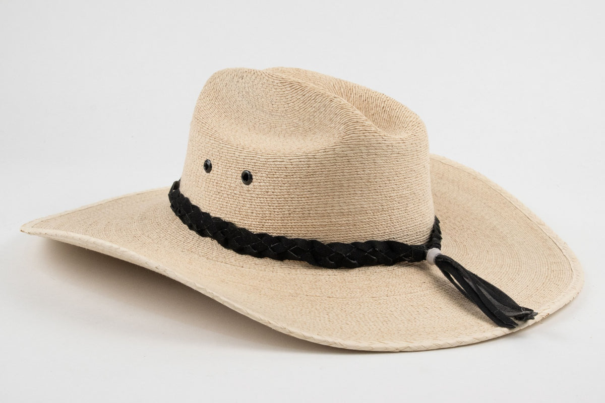 Fine wide rancher palm leaf cowboy hats MODEL# 01021508 (440)