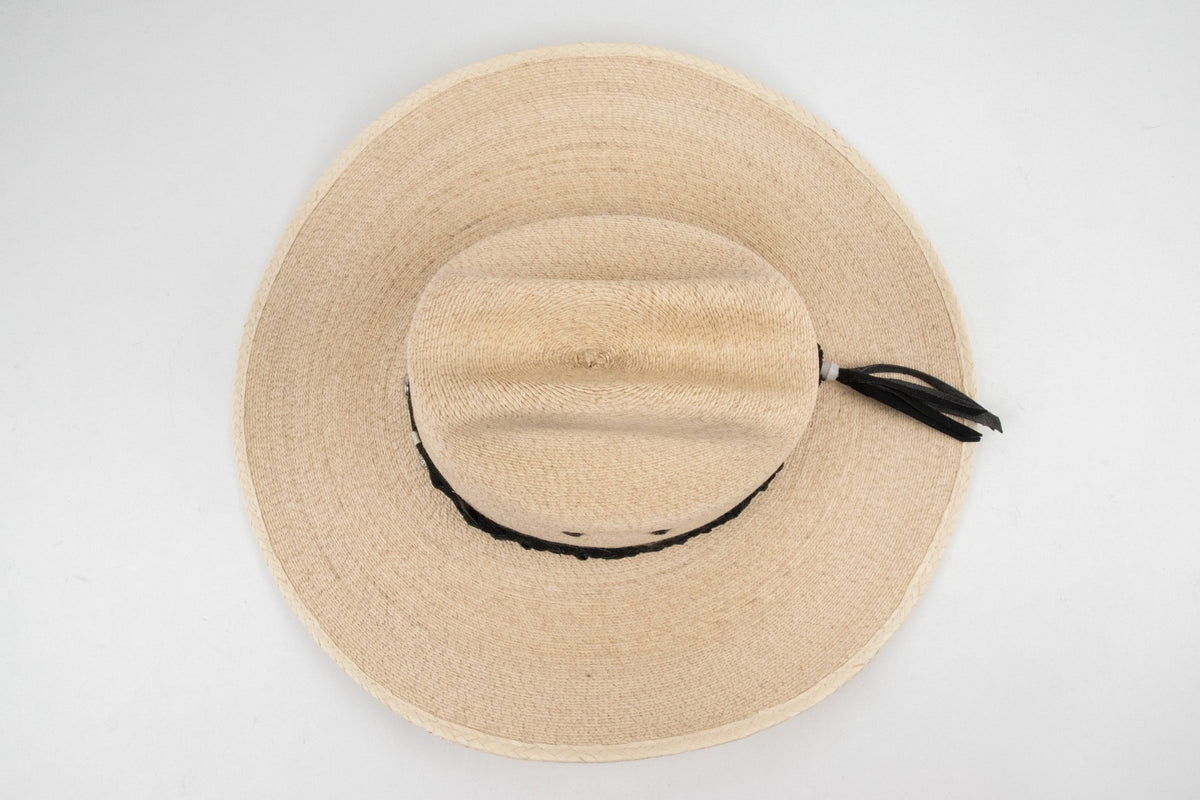 Fine wide rancher palm leaf cowboy hats MODEL# 01021508 (440)