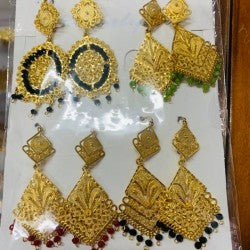 Chaquira Earrings and necklaces