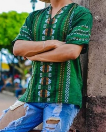 Bandolero Shirt Pavo cut MODEL#1601