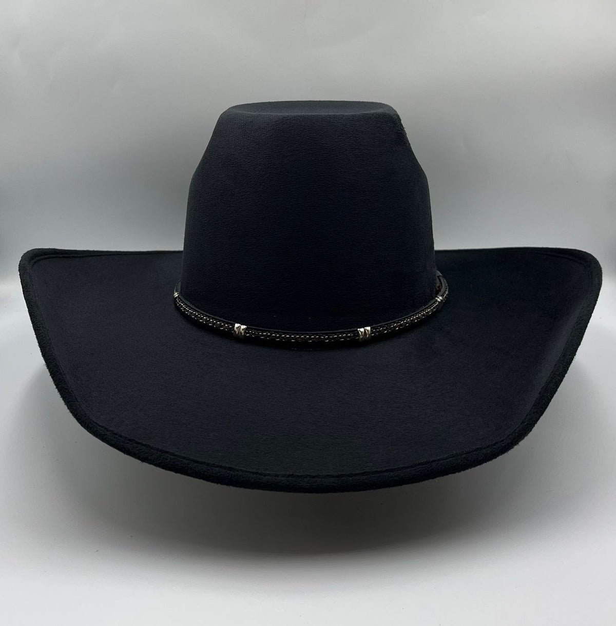 Bufalo Vegan suede hats (leather band)
