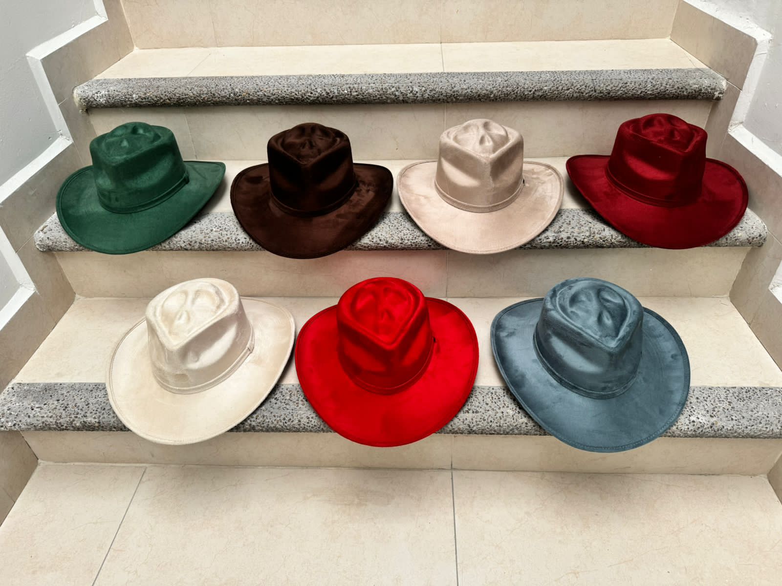 Calavera/Skull suede hats