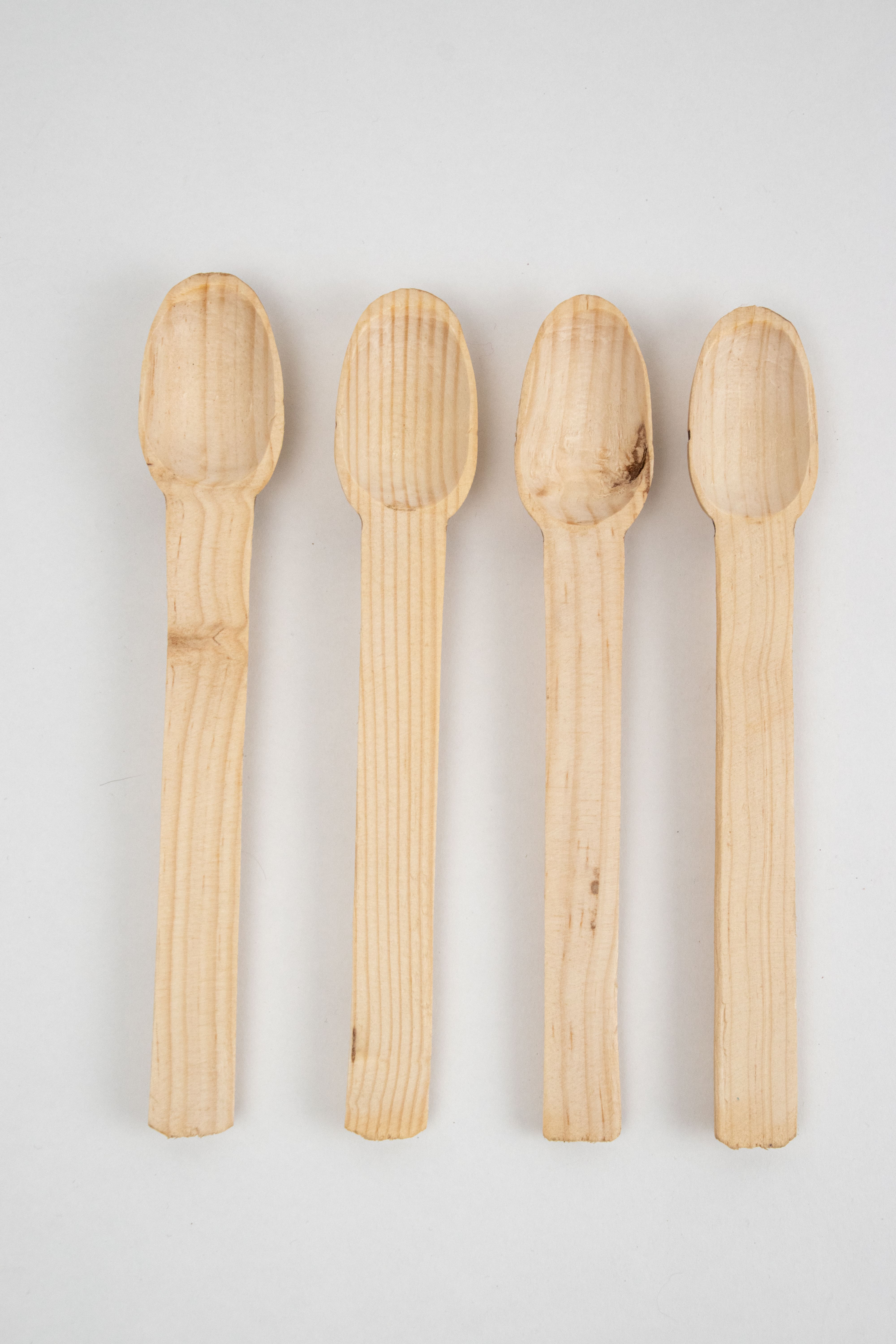 Typical Pinewood Spoons for Mexican Sauces MODEL# 0236