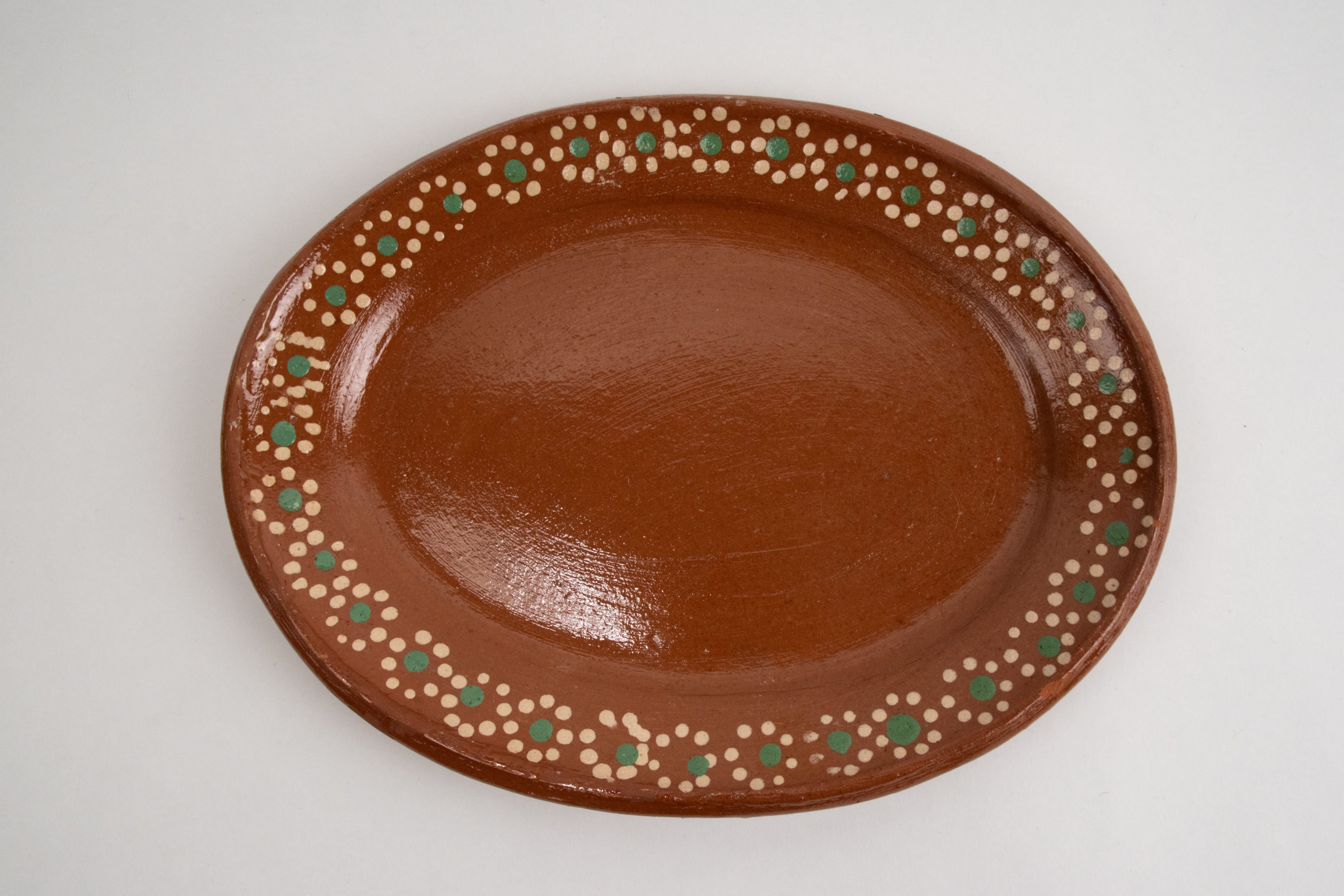 Typical clay plate Chuletero MODEL: 0248