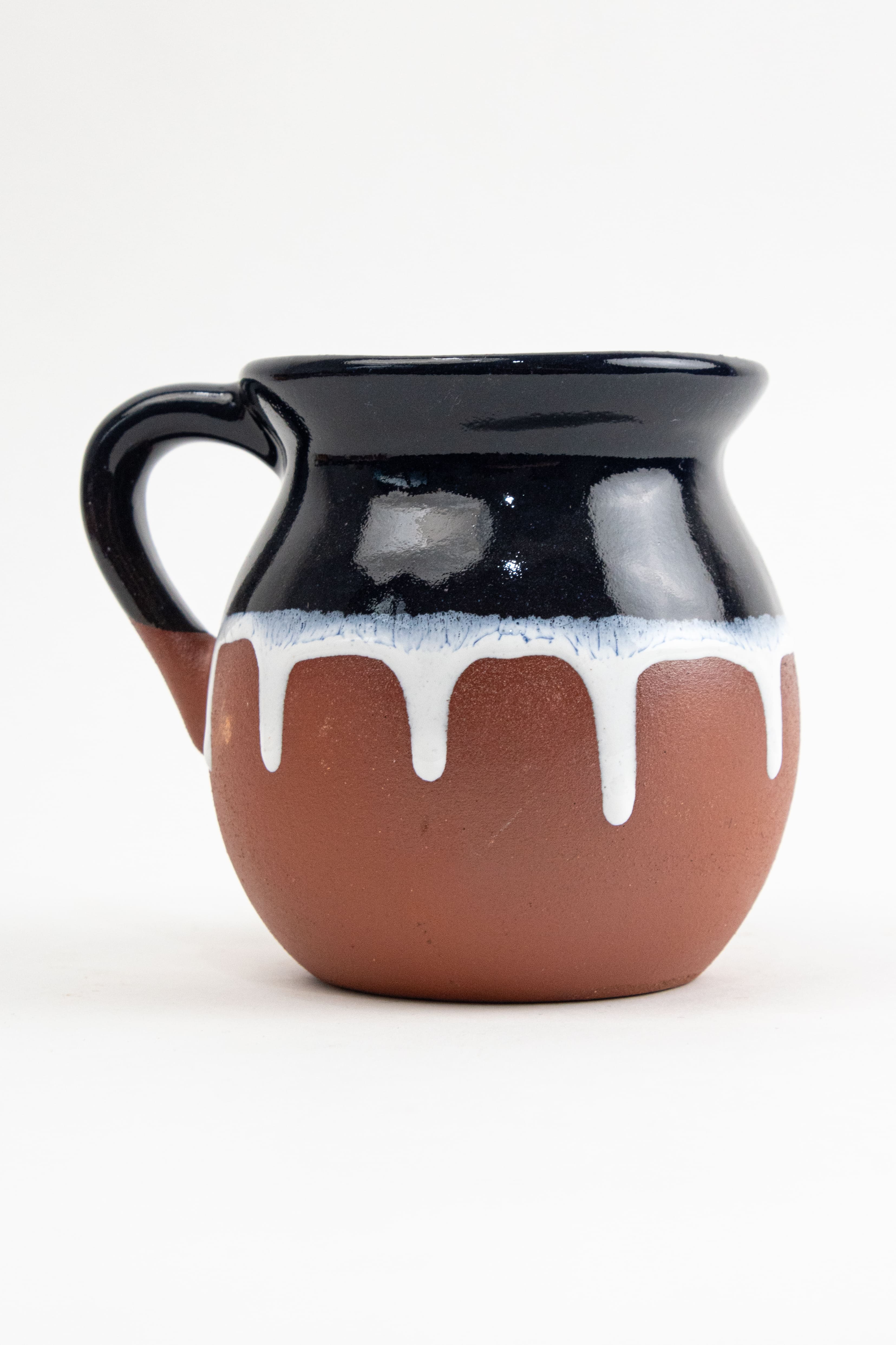 Traditional Mexican clay cups Assorted designs