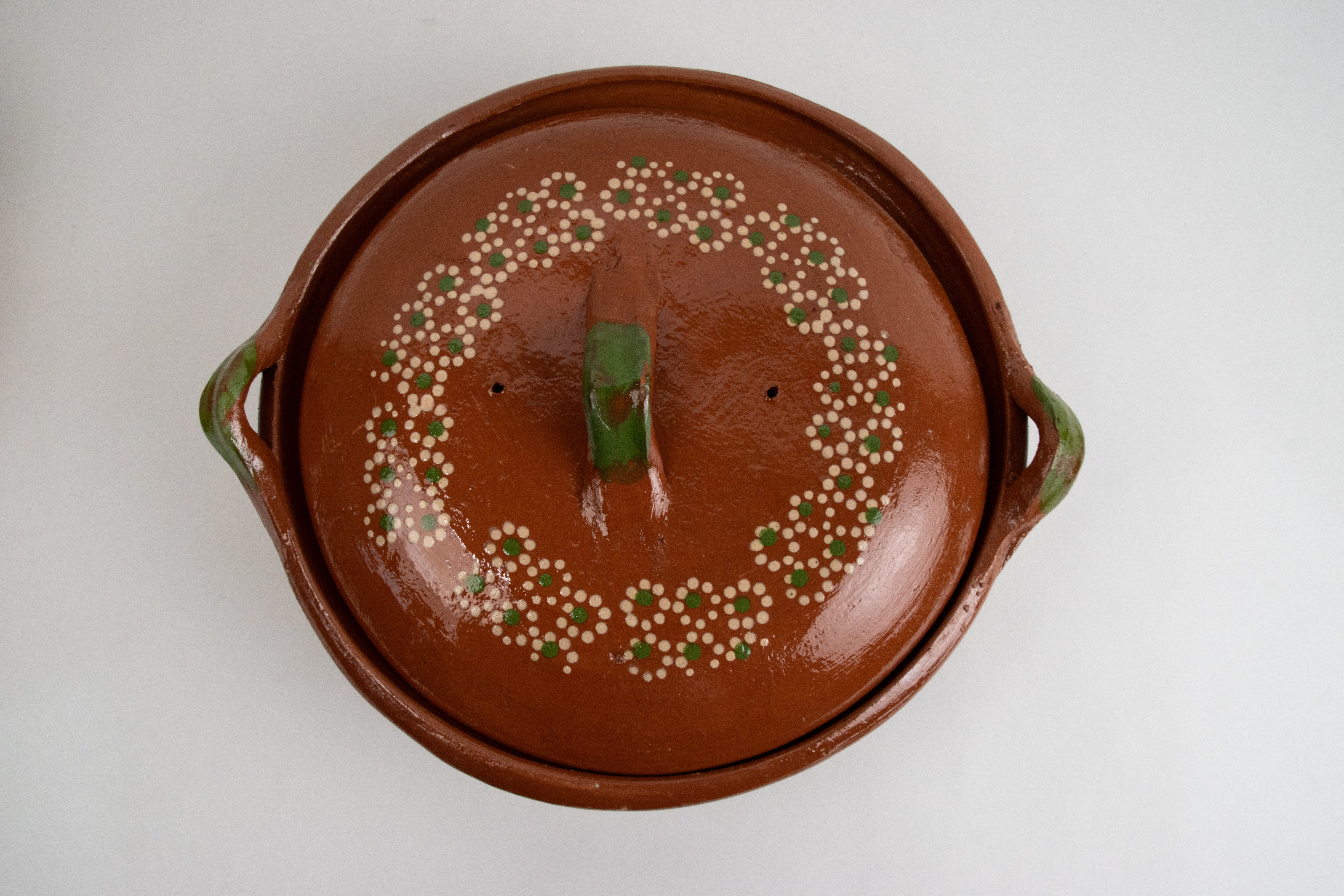 Typical Mexican clay pots