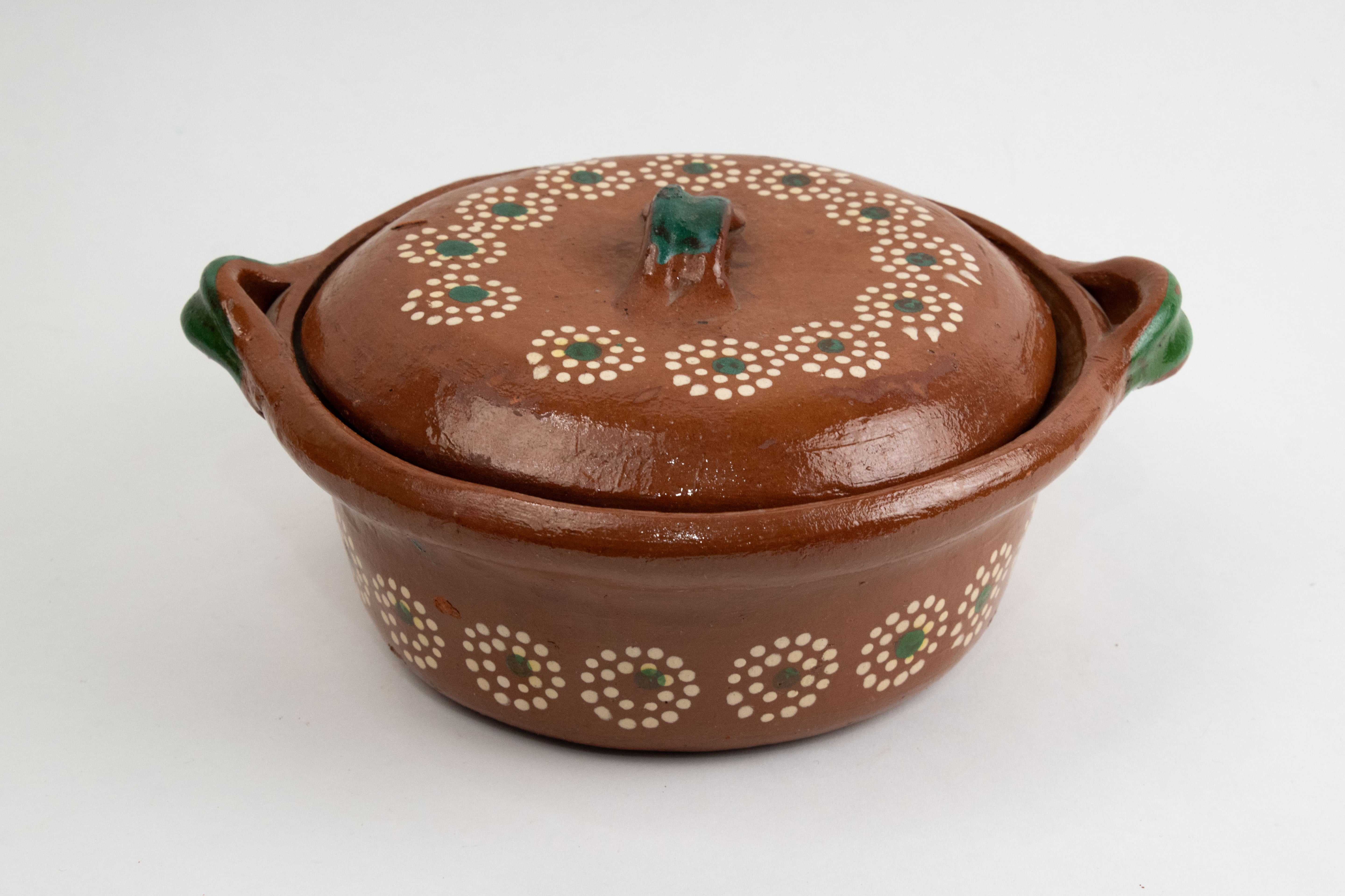 Typical Mexican clay pots