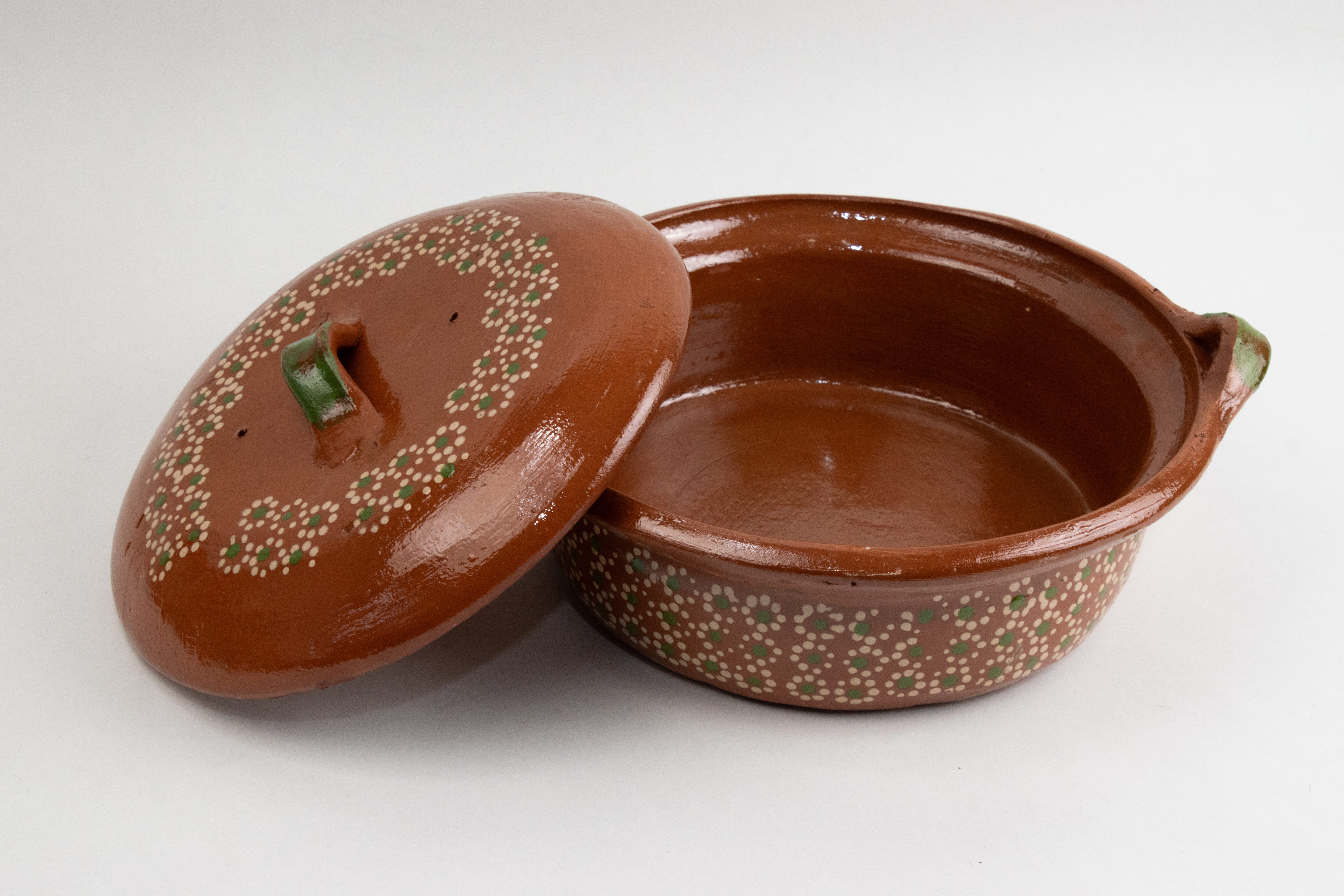 Typical Mexican clay pots