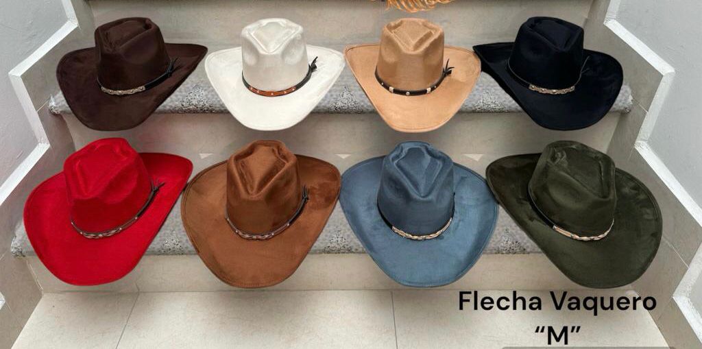 Flecha Western suede hats