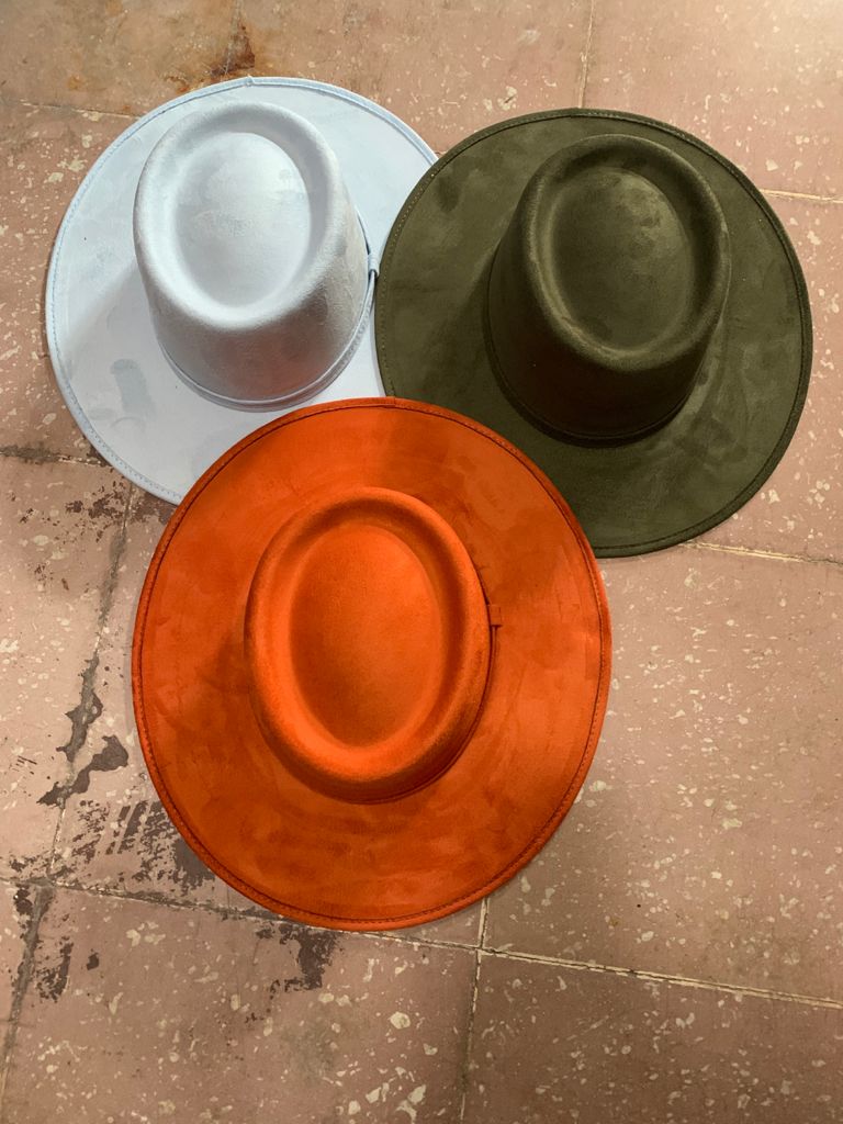 Golf suede hats