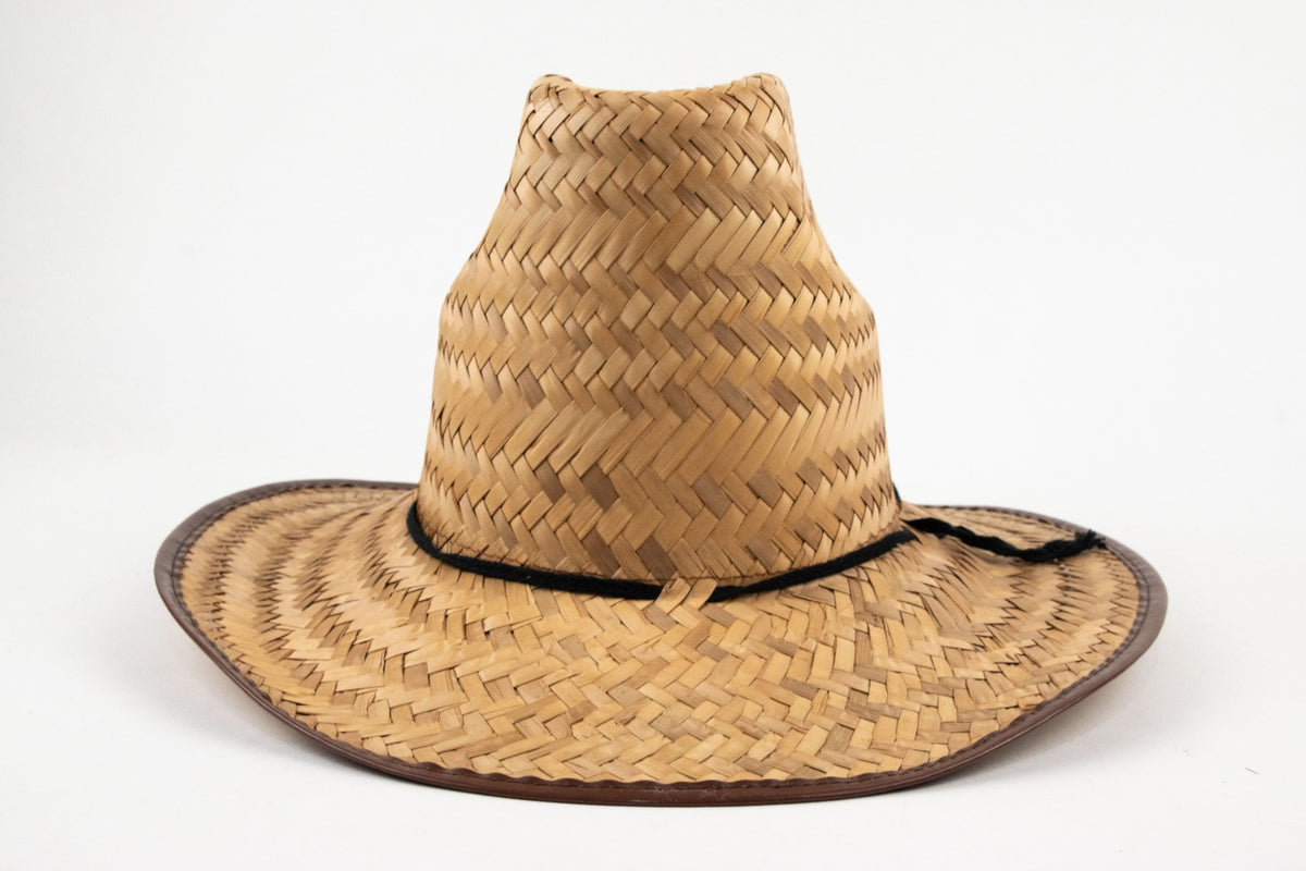 Imperial palm leaf sun hats Burnt tone MODEL# 01021501 (309)