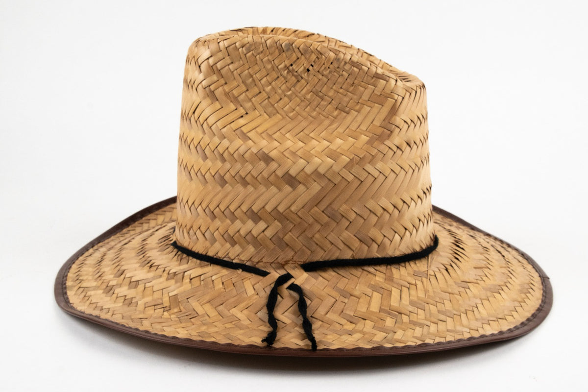 Imperial palm leaf sun hats Burnt tone MODEL# 01021501 (309)