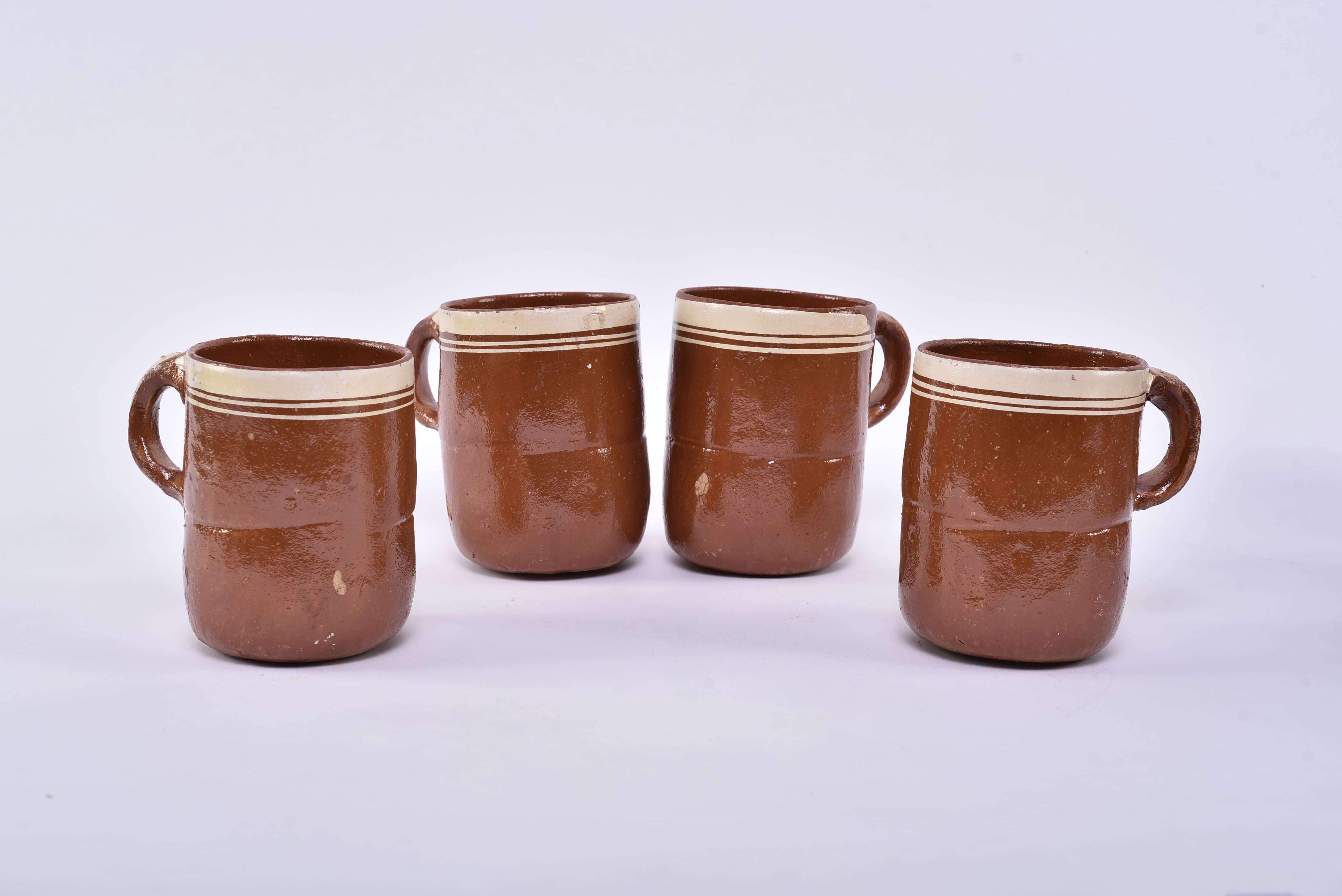 Large Typical Mexican Clay Cup Mugs Model 0237