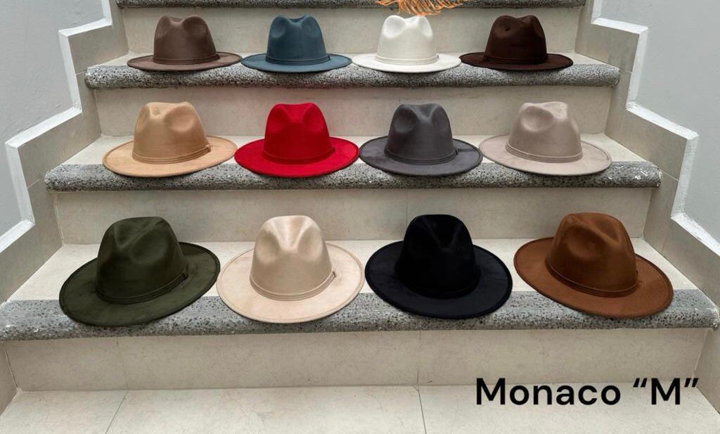 Monaco Vegan suede hats