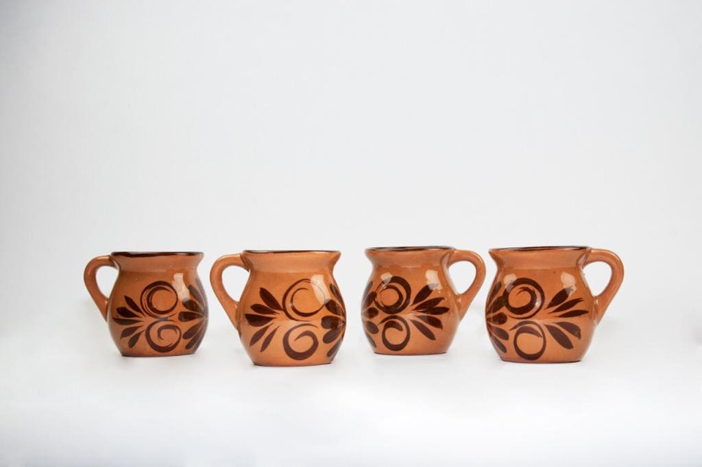 Light Almond Clay Cups Model 0218