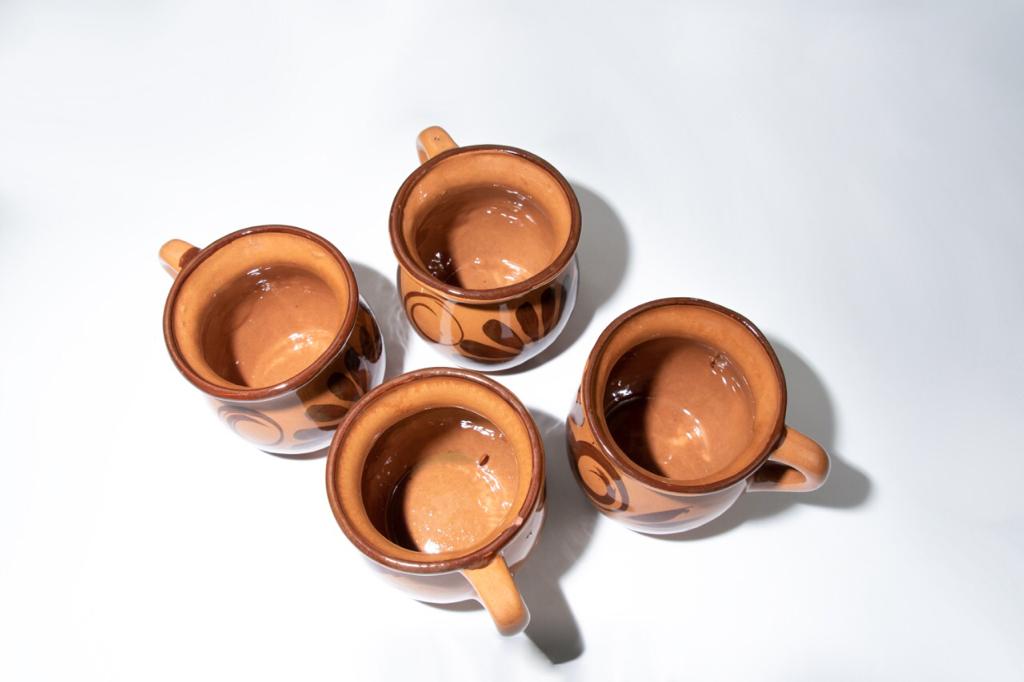 Light Almond Clay Cups Model 0218