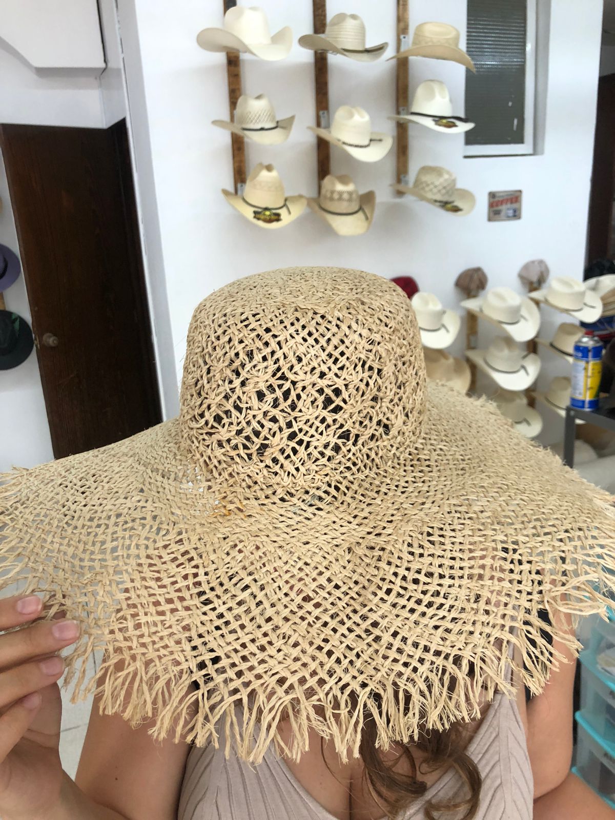 Wide brim Jute Woven hats MODEL # 126