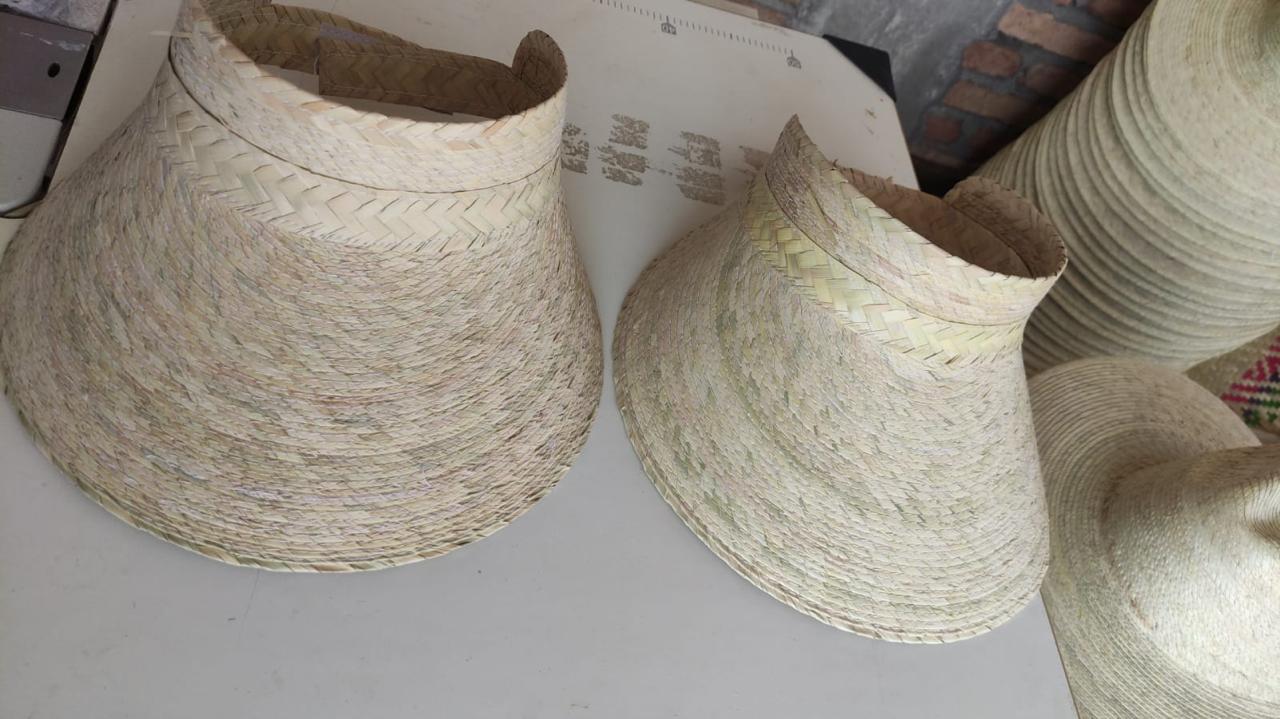 Straw Visor MODEL #124 Luciano