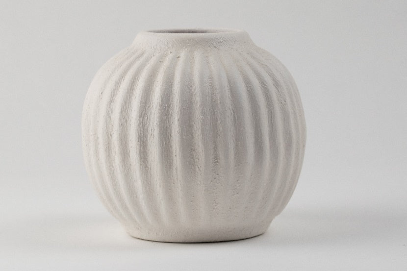 Decorative black clay vase MODEL# 0405