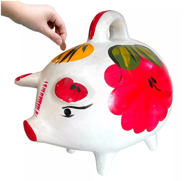Mexican clay piggy bank MODEL# 042001