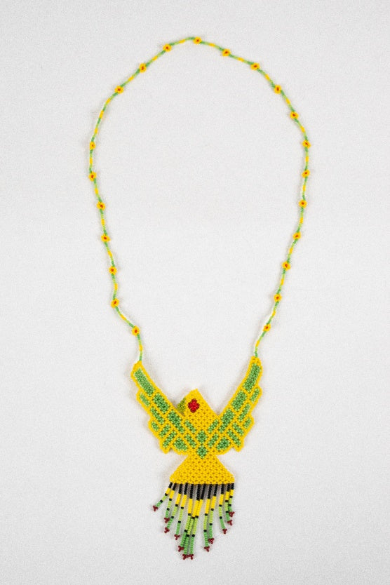 Huichol eagle wings necklace MODEL# 080605
