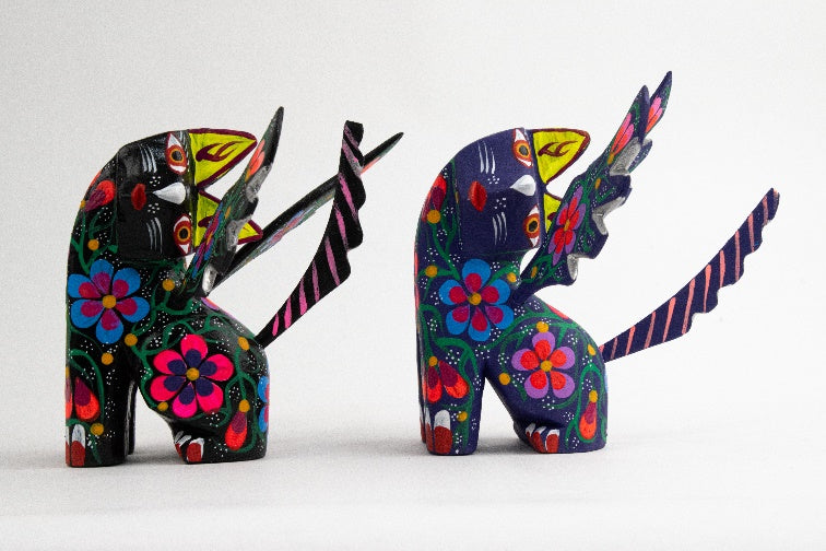 Alebrije winged cats set MODEL# 090307