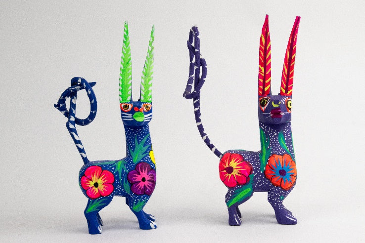 Alebrije winged cats set MODEL# 090312