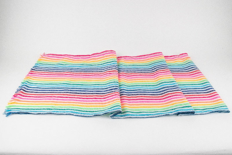Thin table runner Oaxaca rainbow MODEL# 040203