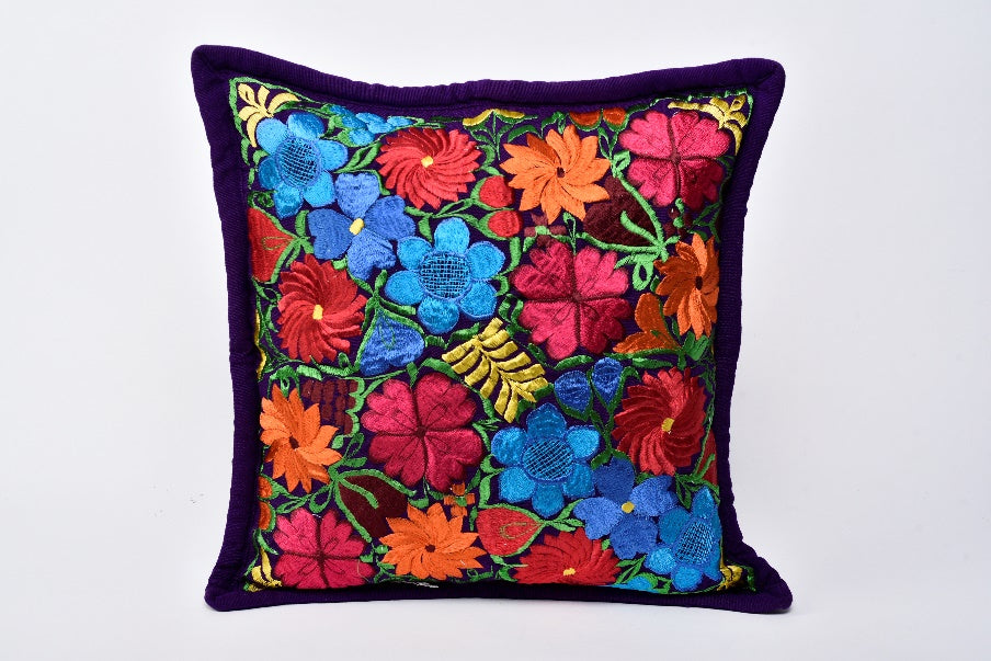 Floral cushion cover Chiapas MODEL# 040302