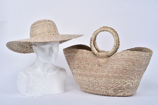 Beach hat and jumbo bag set MODEL# 051101
