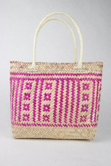 Itabili palm bag Oaxaca pink MODEL# 051305