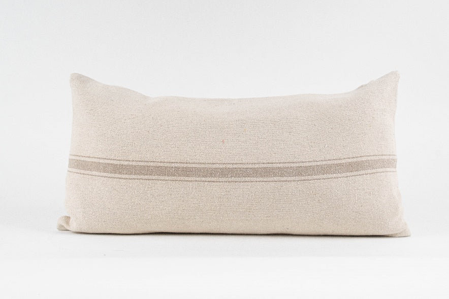 Pair of lumbar cushion covers beige MODEL# 040402