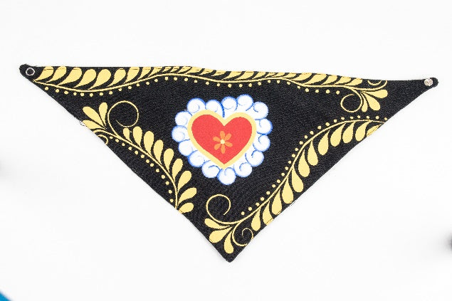 Chulada hand-painted pet bandana medium MODEL# 030506