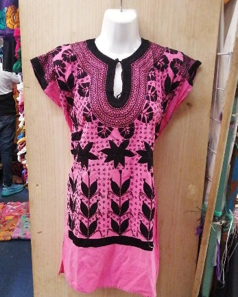 Embroidered tunic blouse one-size MODEL# 1205