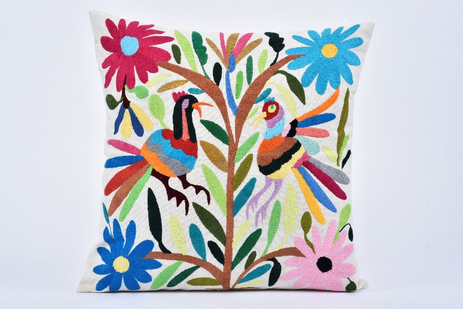 Embroidered cushion cover Tenango MODEL# 040907