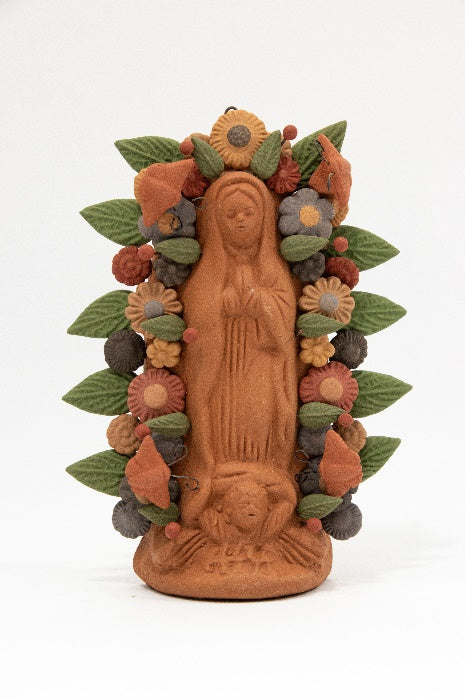 Mini clay Guadalupe virgin unpainted MODEL# 090602