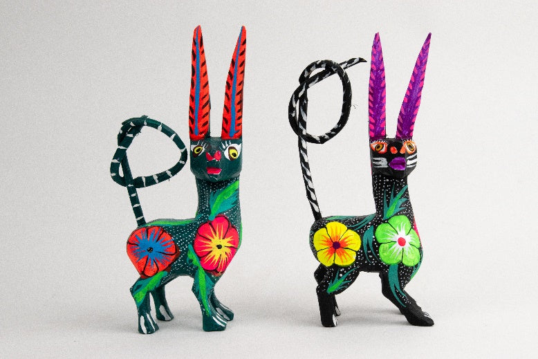 Alebrije winged cats set MODEL# 090311