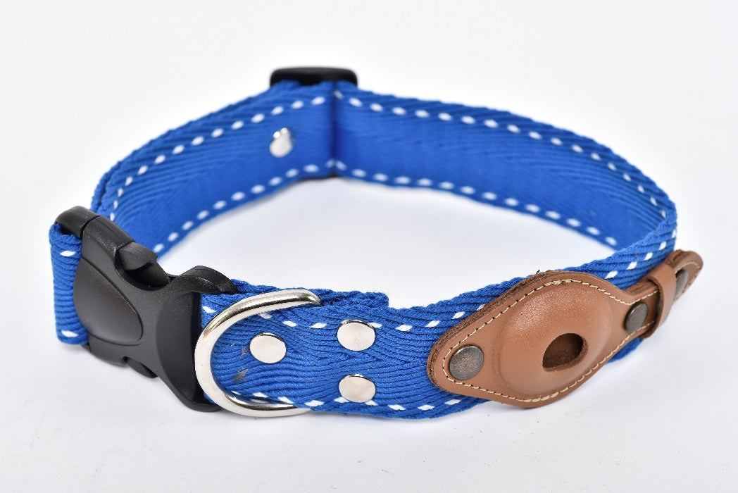 Joker large breed dog collar Airtag royal blue MODEL# 031207