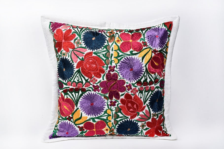 Floral cushion cover Chiapas MODEL# 040301