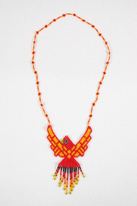 Huichol eagle wings necklace MODEL# 080604