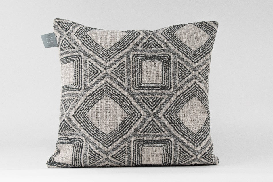 Decorative cushion diamonds gray squares MODEL# 040404