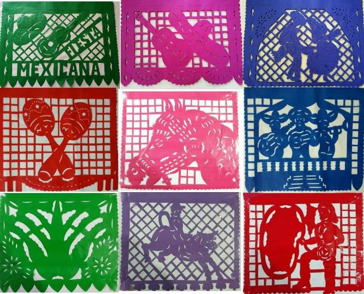 Papel picado decoration Model 4 MODEL# 090404