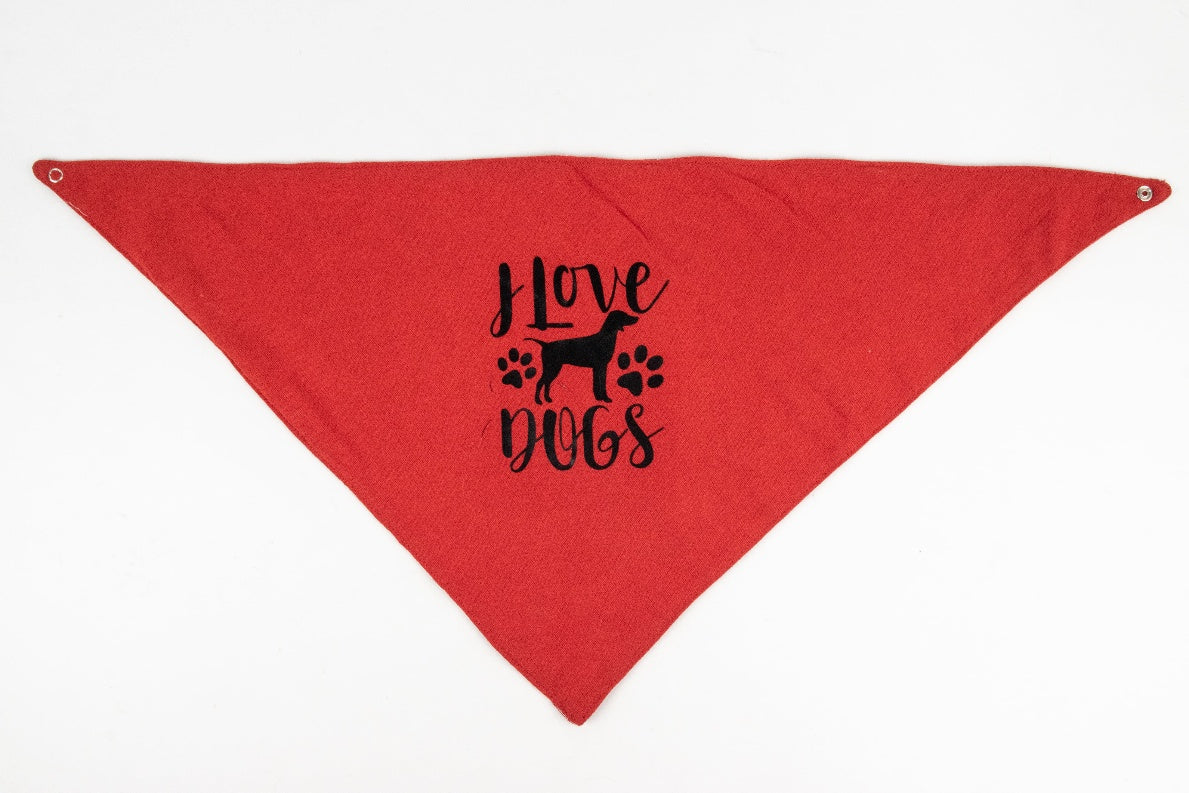 Chulada hand-painted pet bandana XL MODEL# 030511