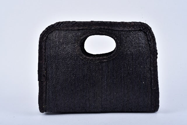 Square straw bag black MODEL# 050503