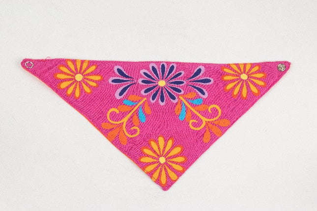 Chulada hand-painted pet bandana small MODEL# 030502