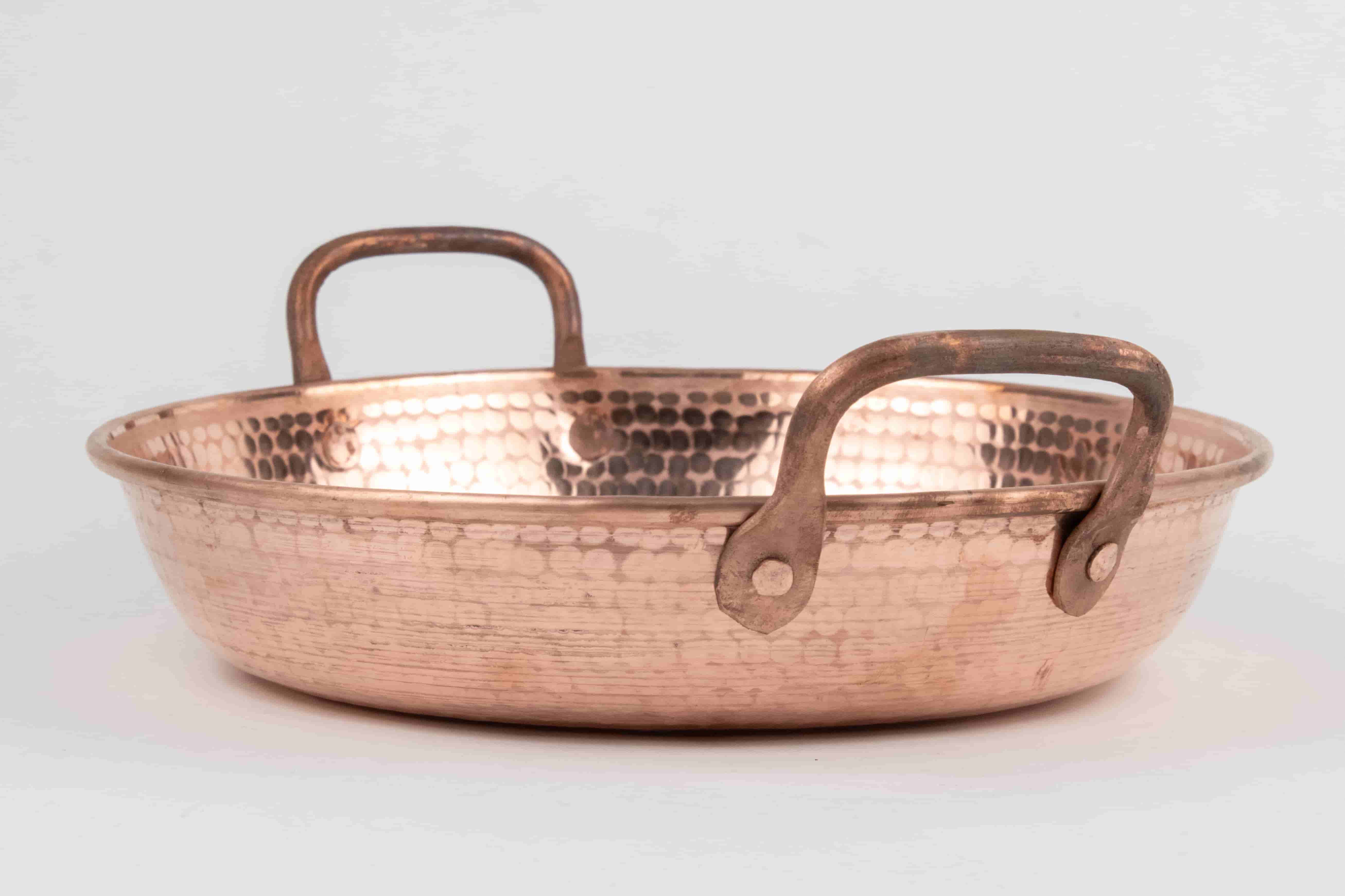Set of 3 Copper casseroles MODEL# 0206