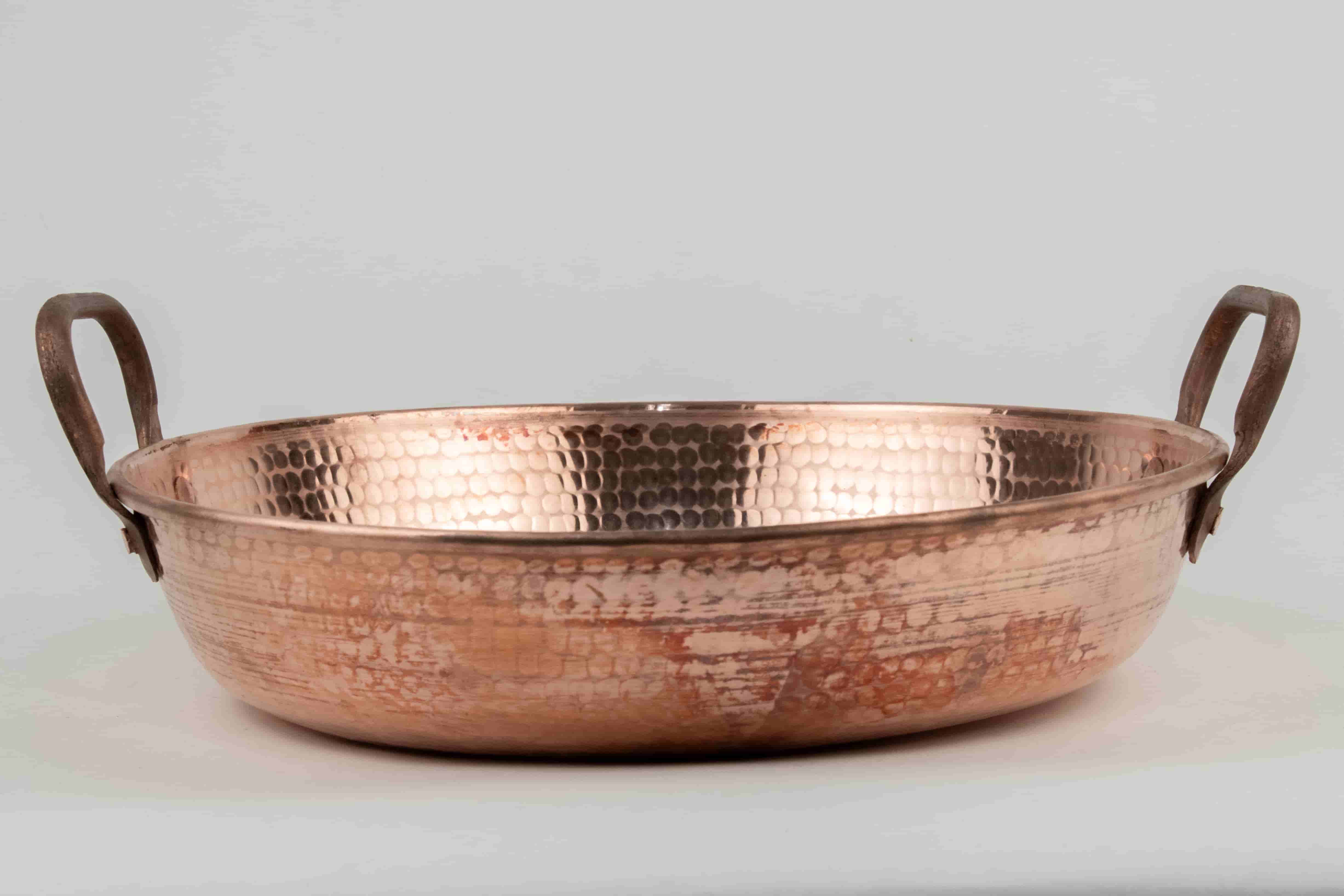 Set of 3 Copper casseroles MODEL# 0206