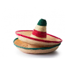 Mexican typical palm hat