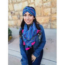 Neck and turban set